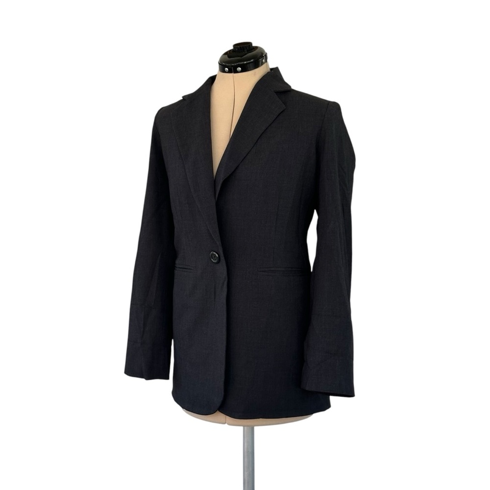 Susan Graver Black Blazer with Notched Lapels - Picture 5 of 5